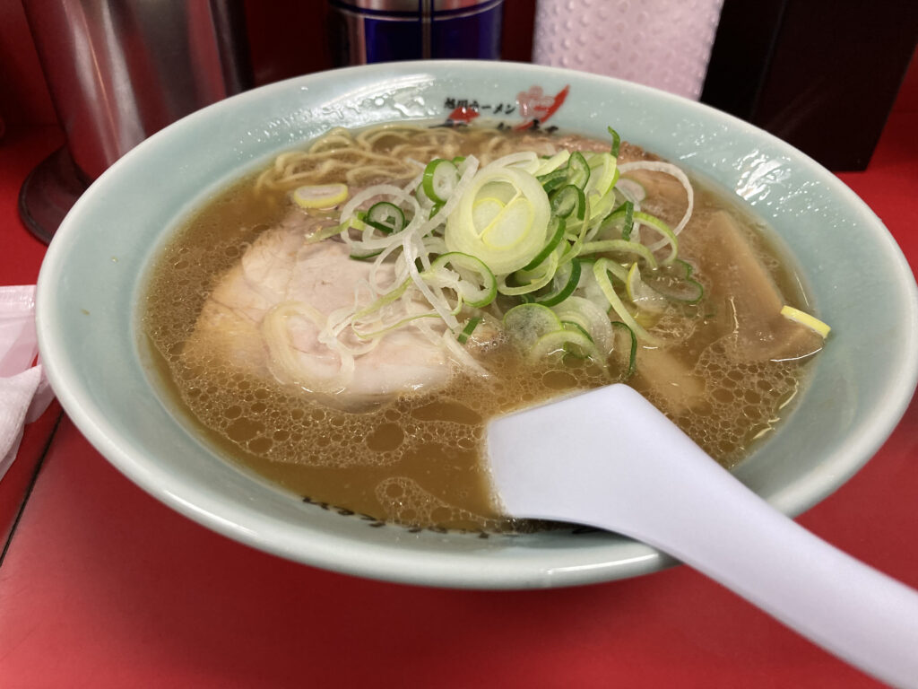 梅光軒の醤油ラーメン