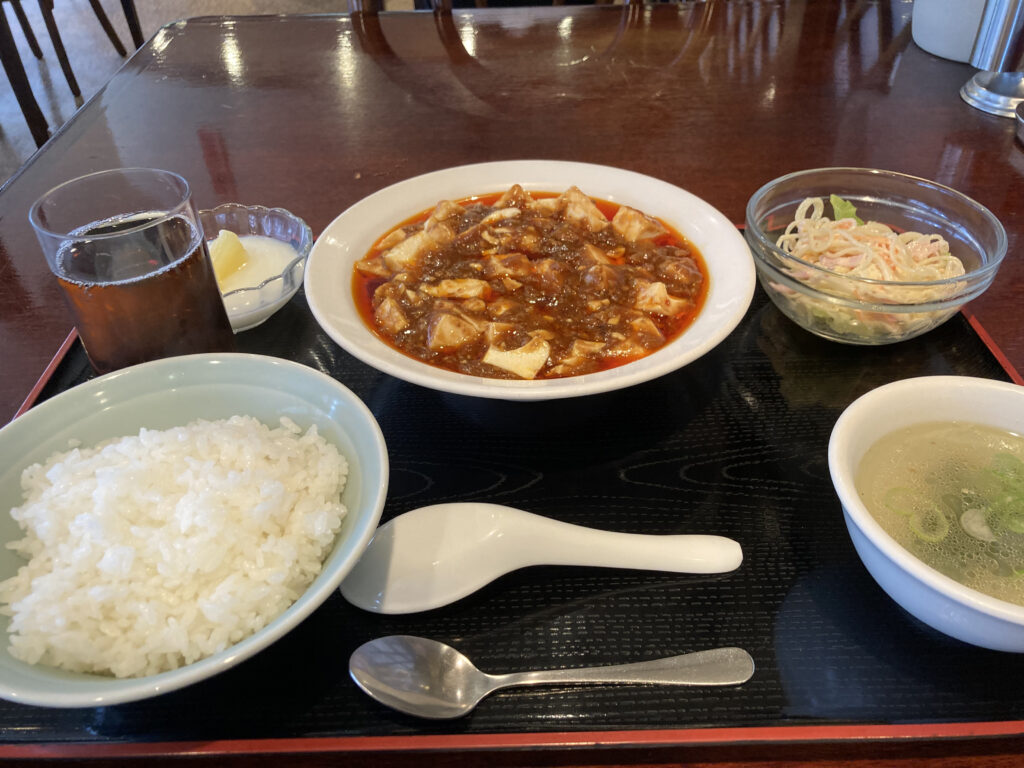 麻婆豆腐定食