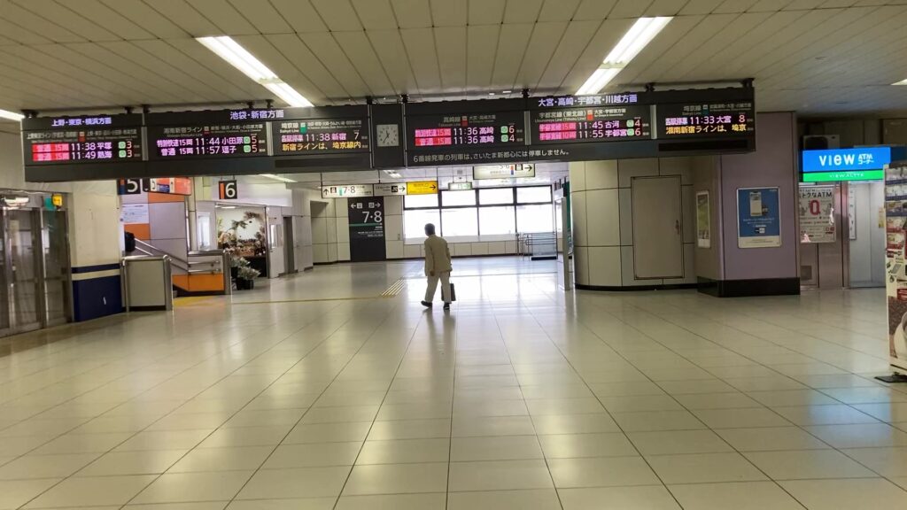 乗換えに次ぐ乗換(赤羽駅)