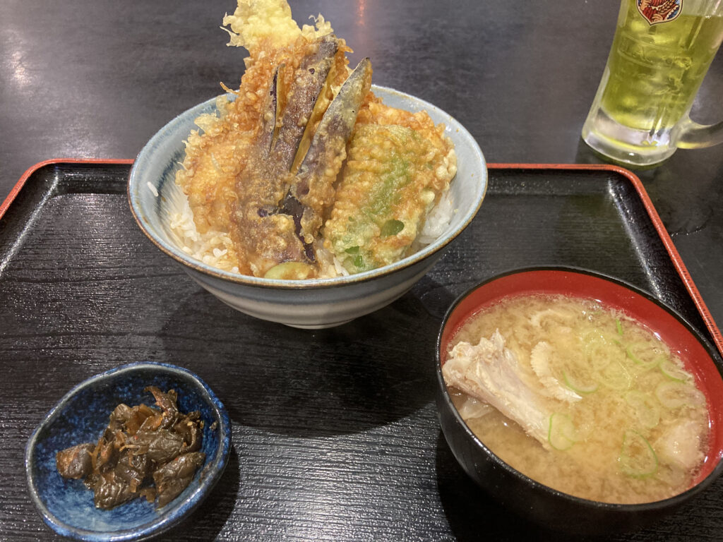 あなご天丼