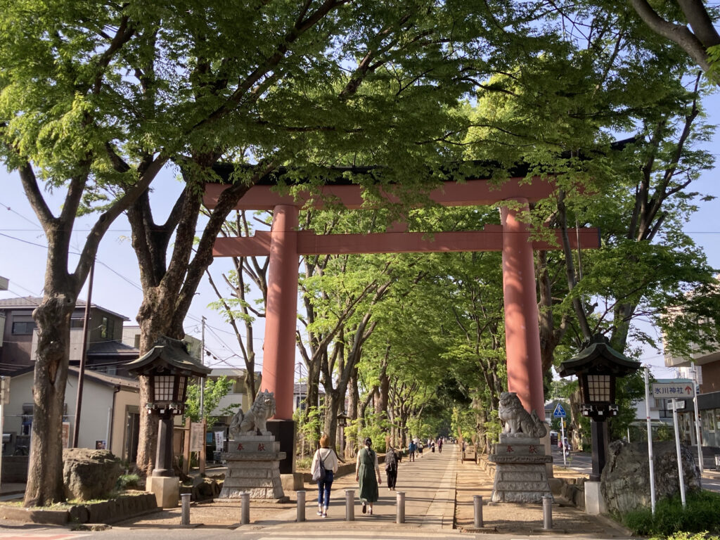 氷川神社の二の鳥居