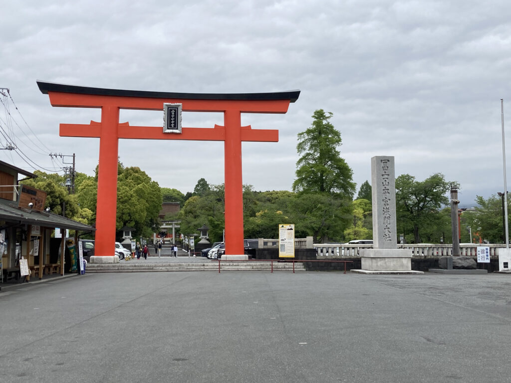 富士山本宮浅間大社の二之鳥居