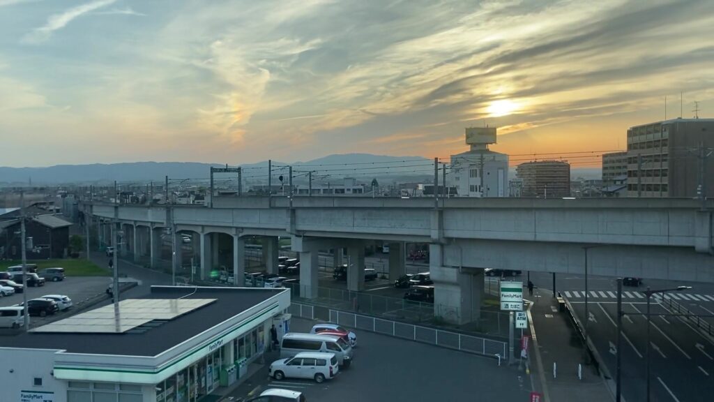 奈良駅手前