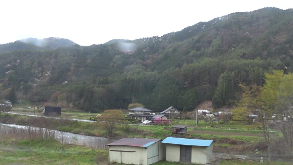 木曽川(宮ノ越駅付近)