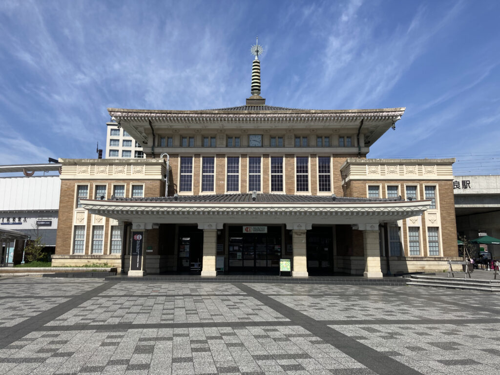 先代の2代目奈良駅駅舎