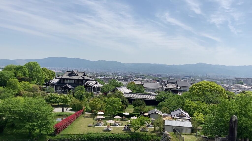 天守台からの景色