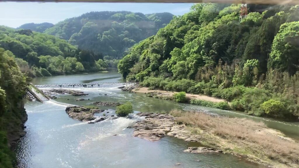 木津川(笠置・大河原駅間)