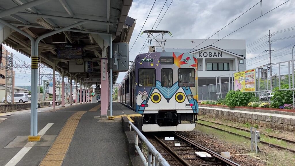 伊賀鉄道の元東急の車両