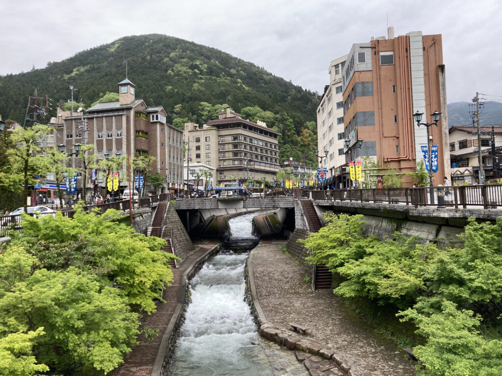 下呂温泉の温泉街