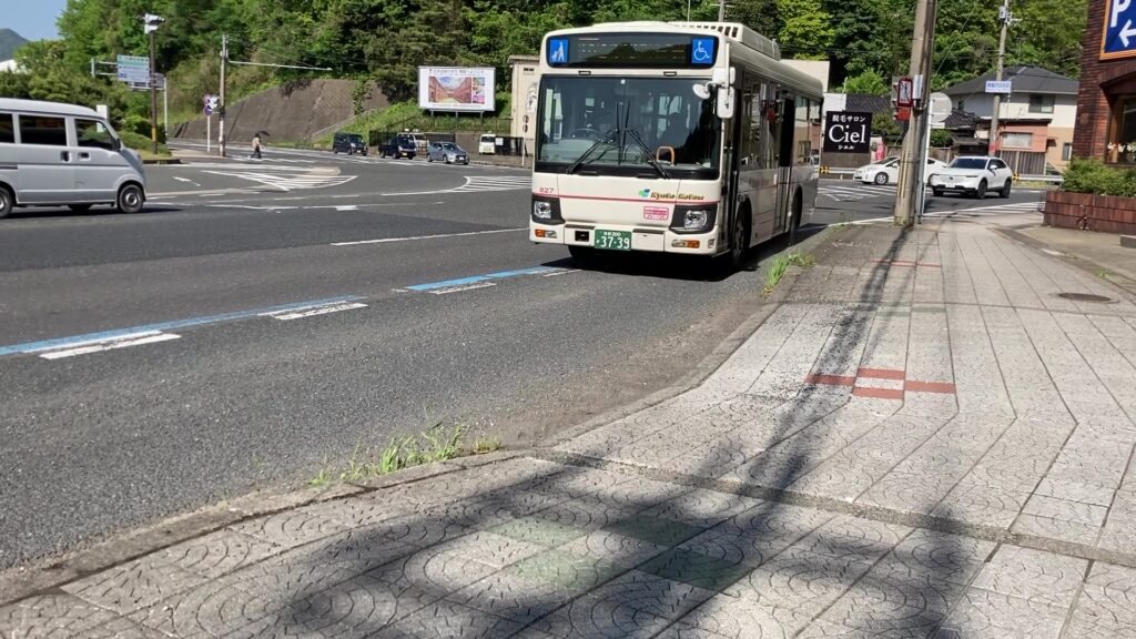 京都交通のバスで西舞鶴方面へ