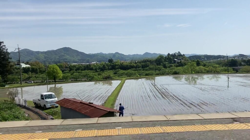 丹波大山駅付近