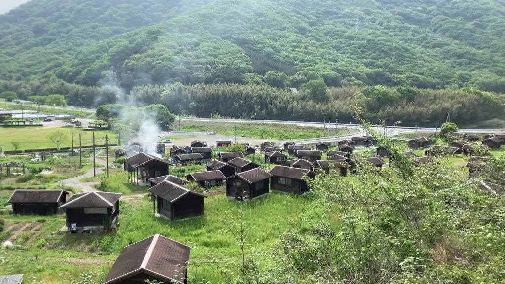 津山線の車窓