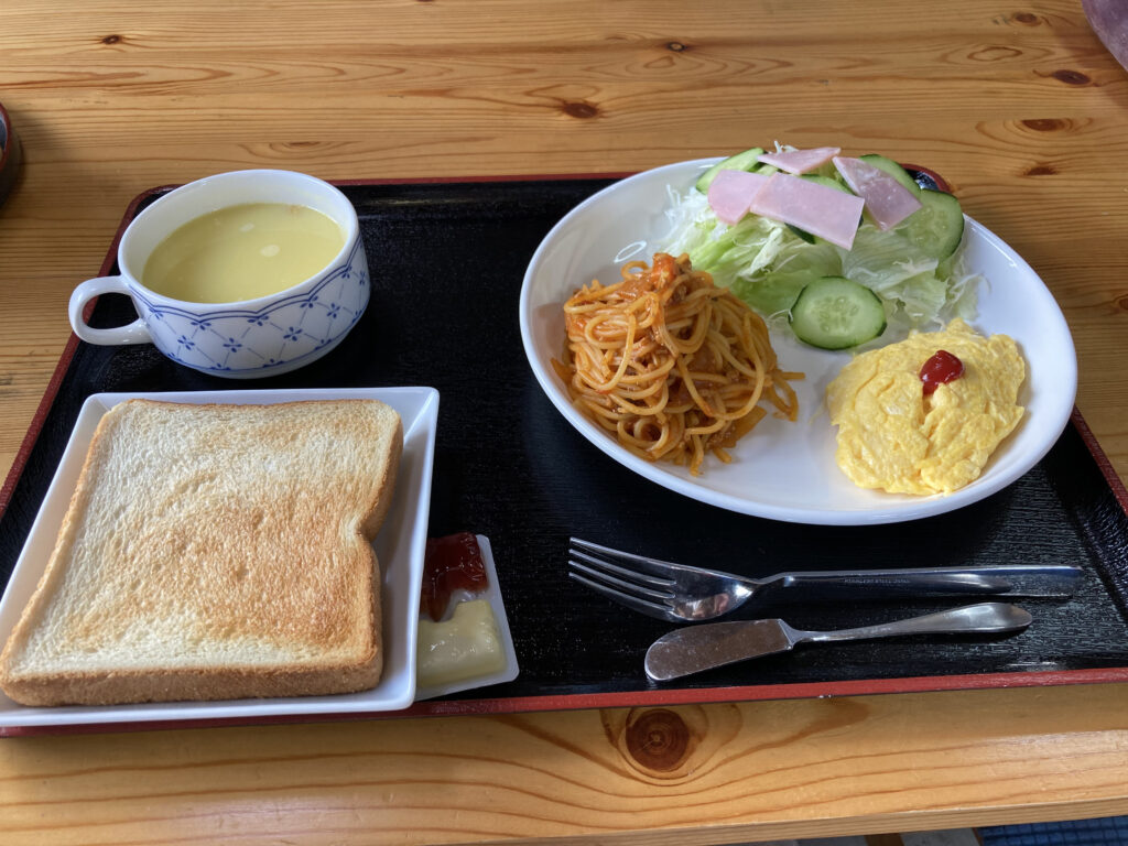 民宿かいゆう丸の朝食