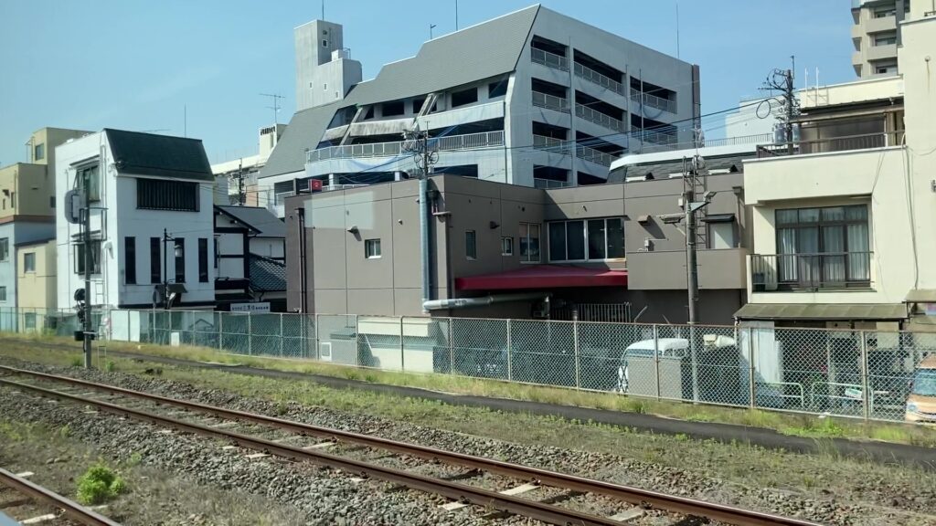 日田市の市街地