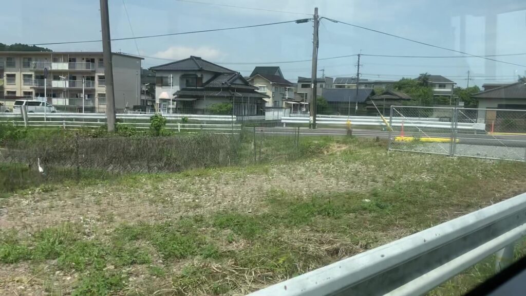 日田彦山線の線路跡