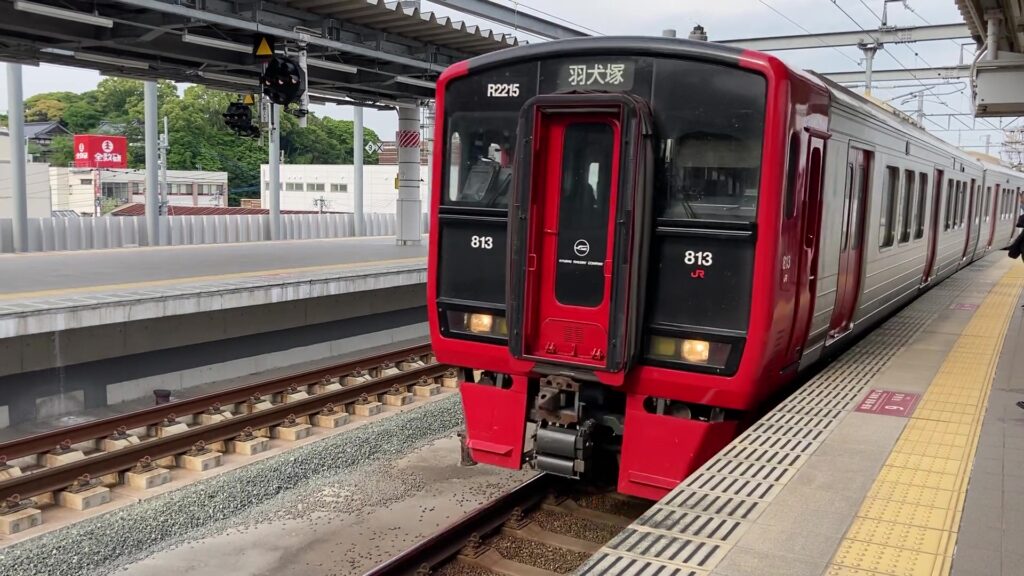 鹿児島本線の813系電車