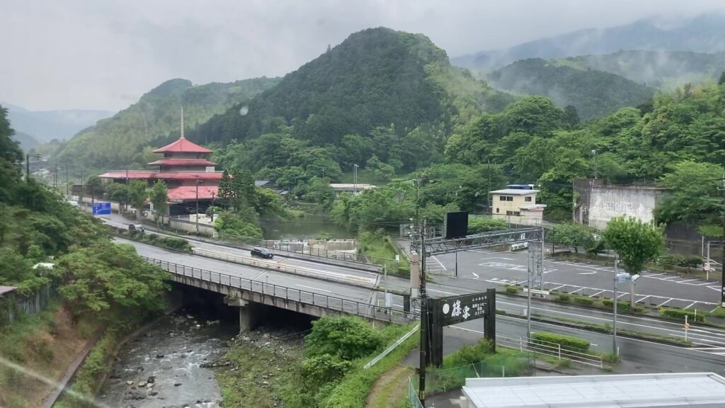 篠栗・筑前山手駅間の車窓