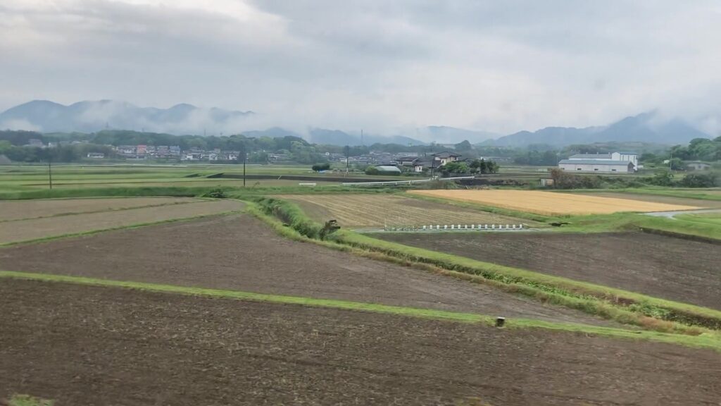 筑豊地方の田園風景