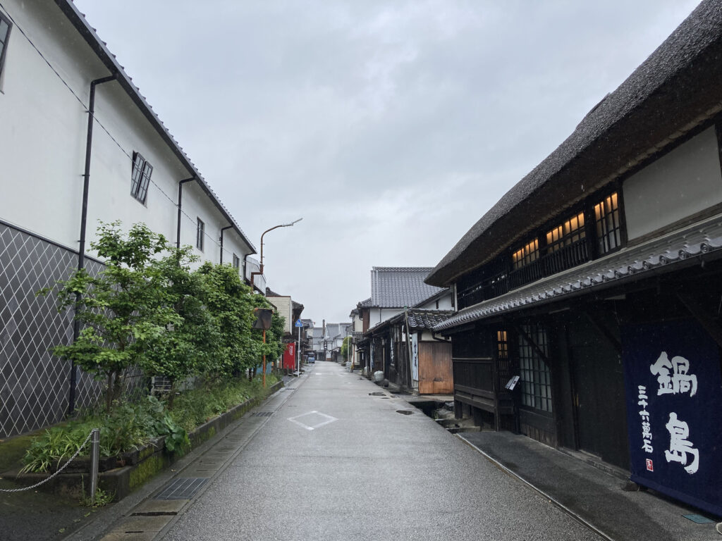 肥前浜宿の酒蔵通り