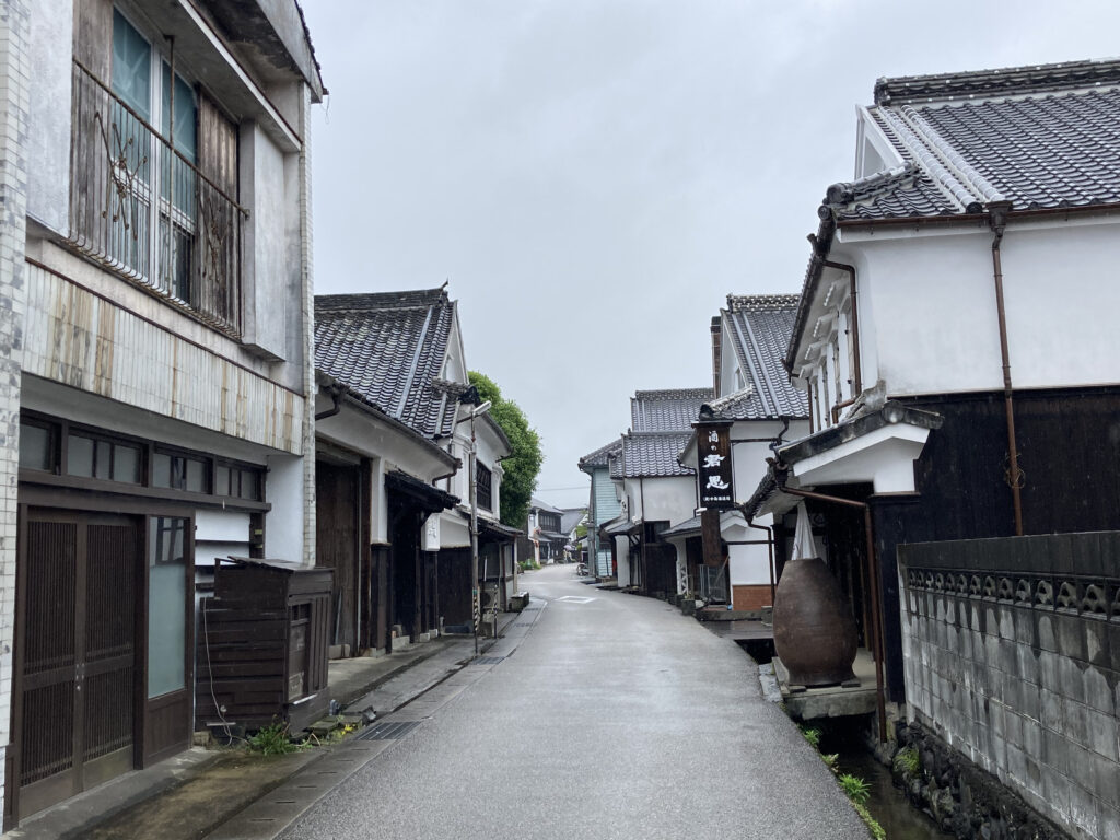 肥前浜宿の酒蔵通り