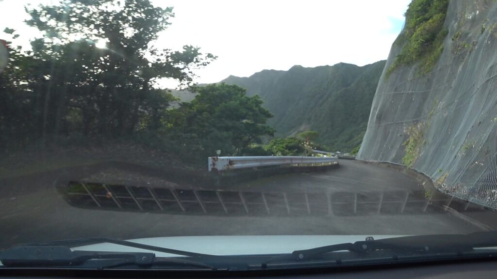 青ヶ島の急坂