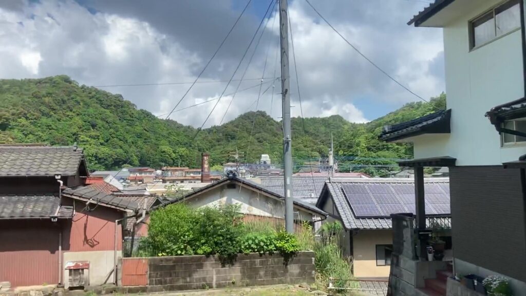 有田町の車窓