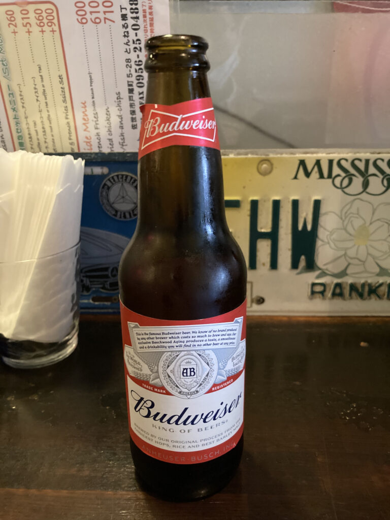 アメリカのビール「バドワイザー」